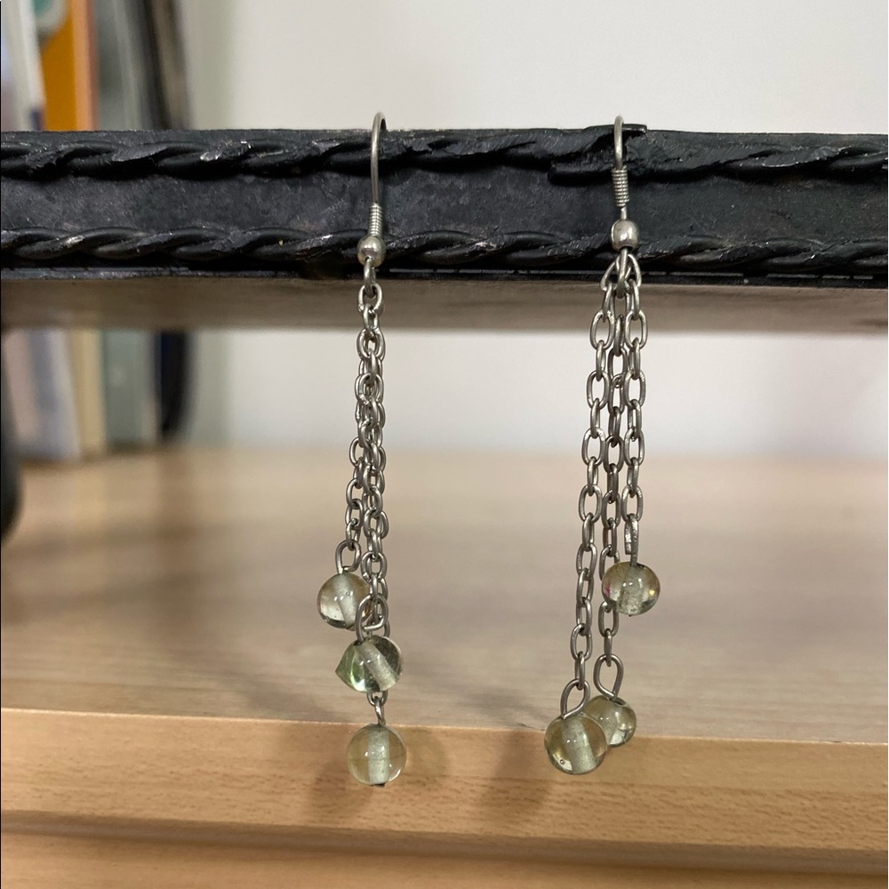 ⭐️ Silver Long Earrings